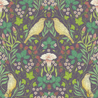 47621 Summer Garden Heritage Purple Lilac Wallpaper By Galerie