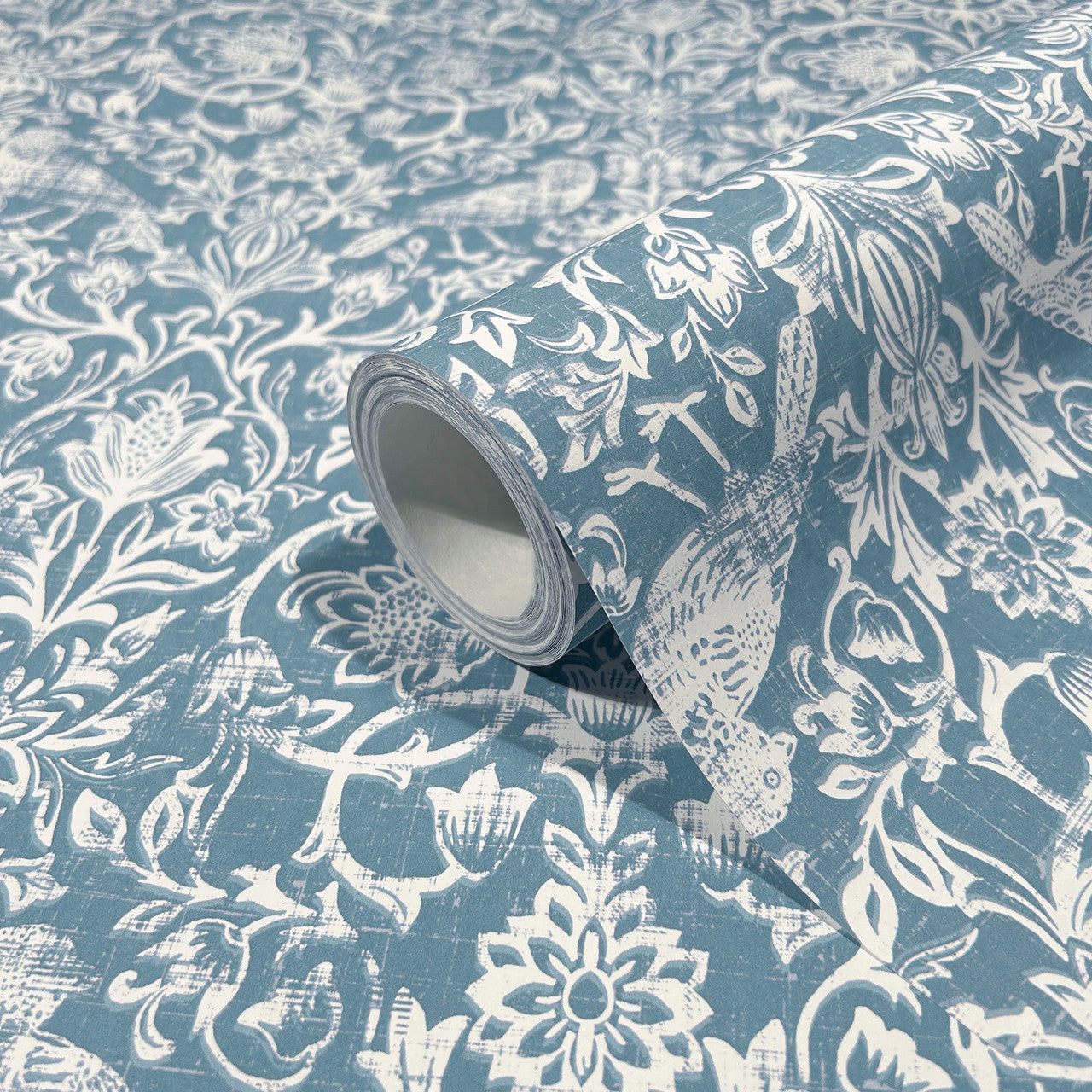 47623 Batik Heritage Blue Wallpaper By Galerie