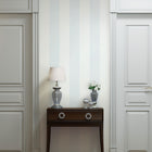 47635 Even Stripe Heritage Blue Wallpaper By Galerie