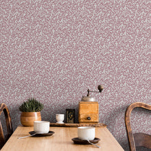 47638 Vintage Leaf Heritage Pink Wallpaper By Galerie