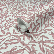 47638 Vintage Leaf Heritage Pink Wallpaper By Galerie