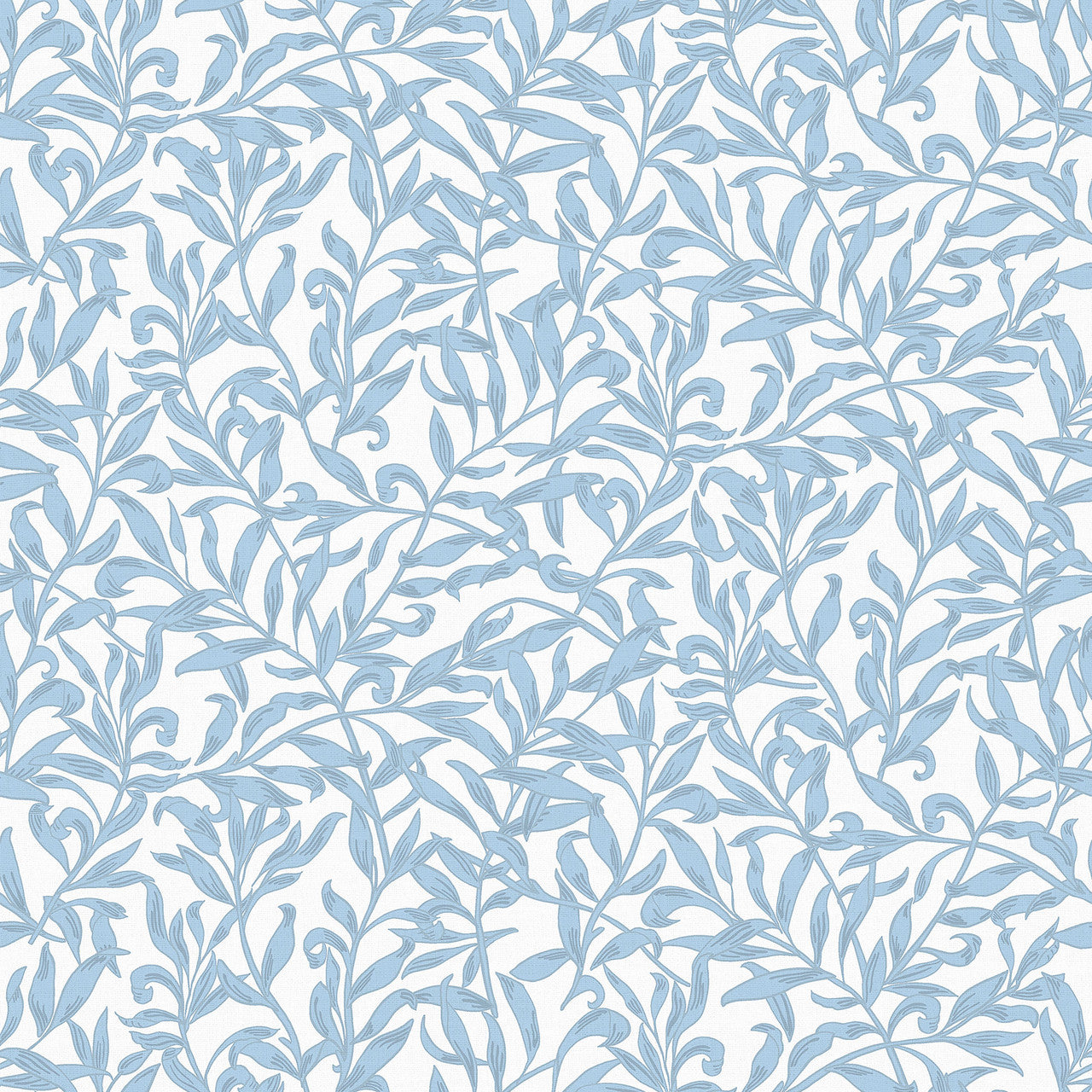 47642 Vintage Leaf Heritage Blue Wallpaper By Galerie