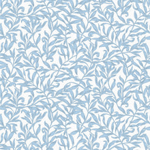 47642 Vintage Leaf Heritage Blue Wallpaper By Galerie