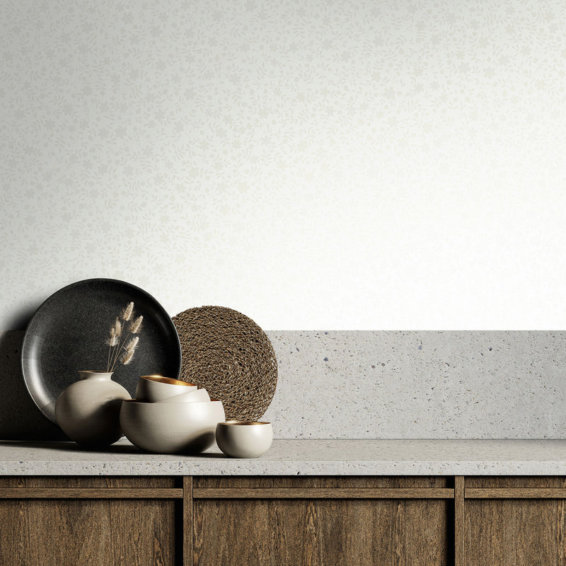 47643 Floral Heritage Beige Wallpaper By Galerie