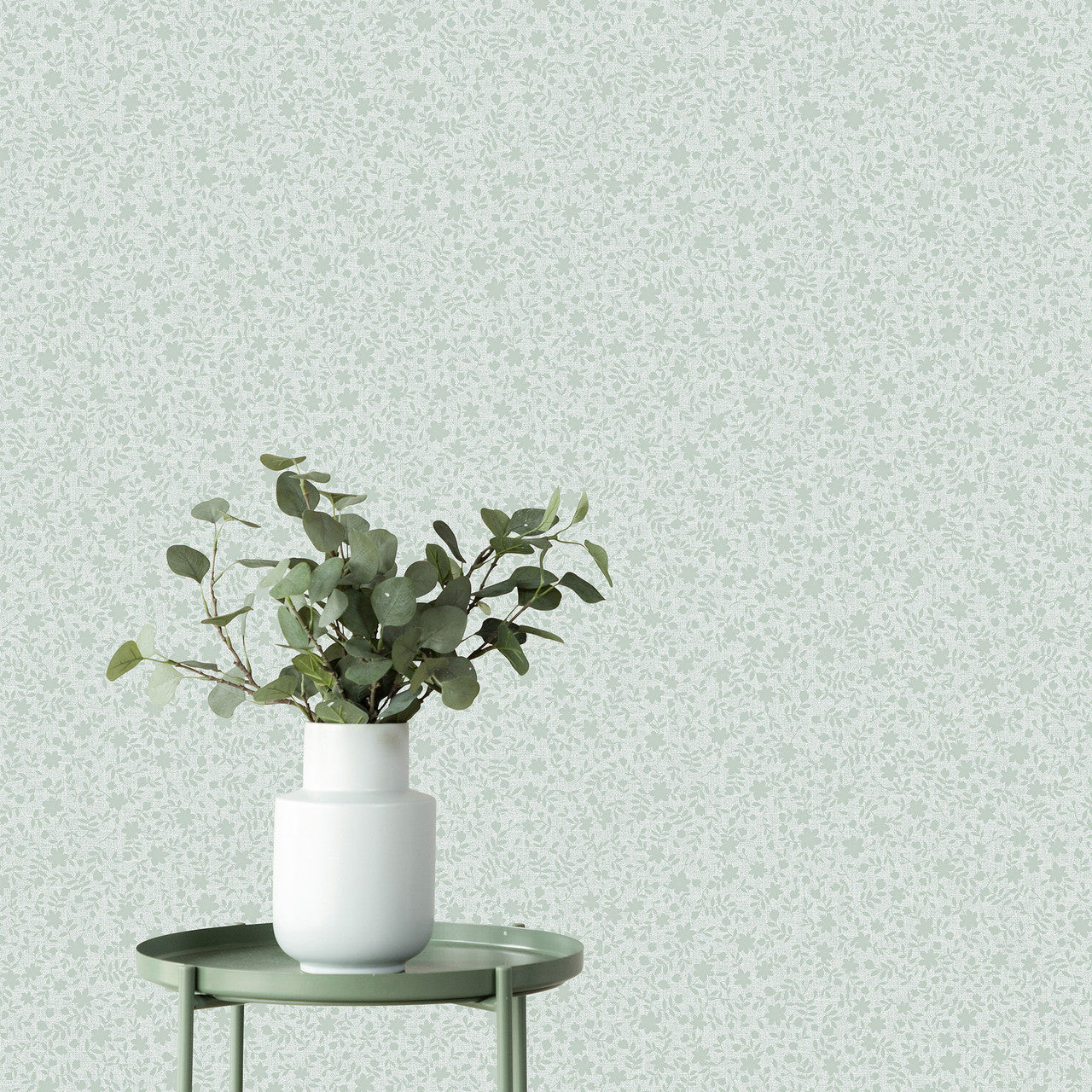 47645 Floral Heritage Green Wallpaper By Galerie