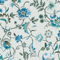 Floral Heritage Blue Wallpaper By Galerie