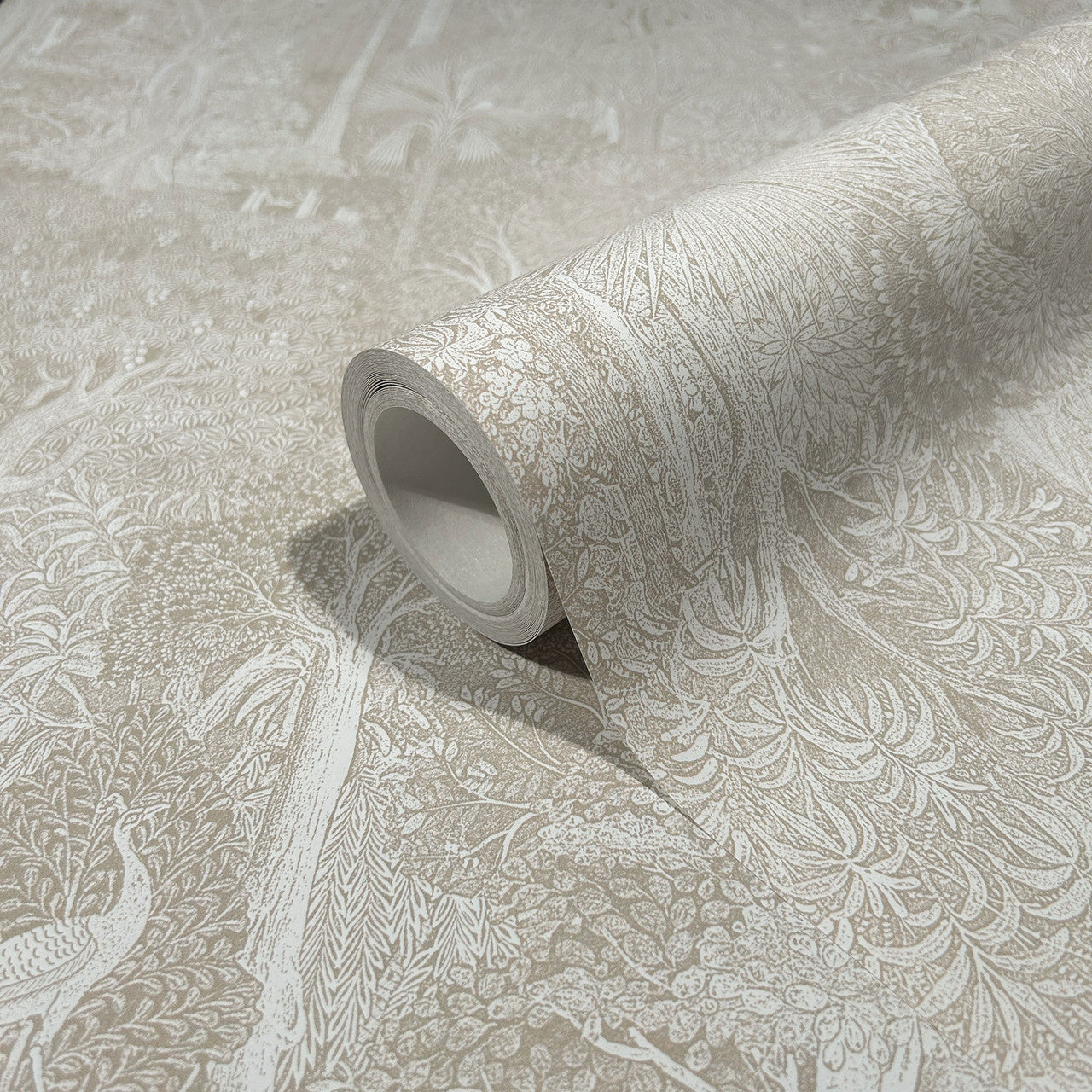 47649 Woodland Heritage Beige Wallpaper By Galerie