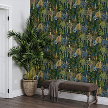 47650 Jungle Heritage Green Wallpaper By Galerie