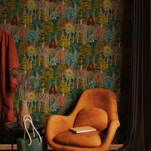 47652 Jungle Heritage Multi-coloured Wallpaper By Galerie