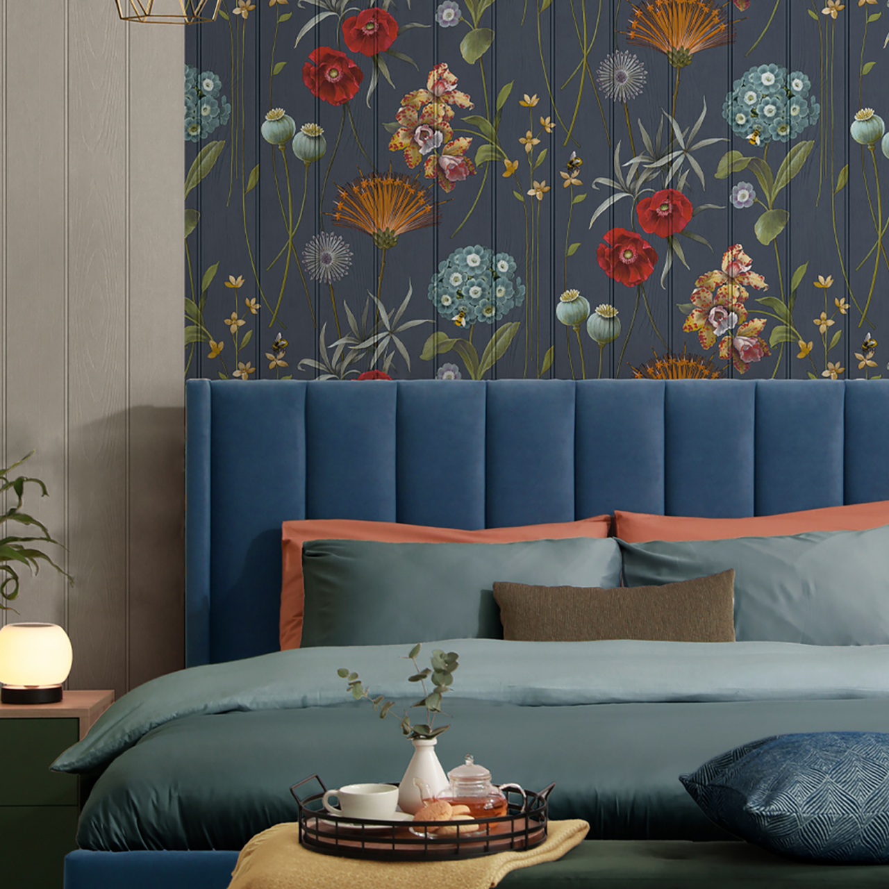 4771 Botanist Wood Panel Wallpaper by Belgravia
