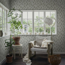 479-18 Liljekonvalj Kolonin Spring Green Wallpaper By Sandberg