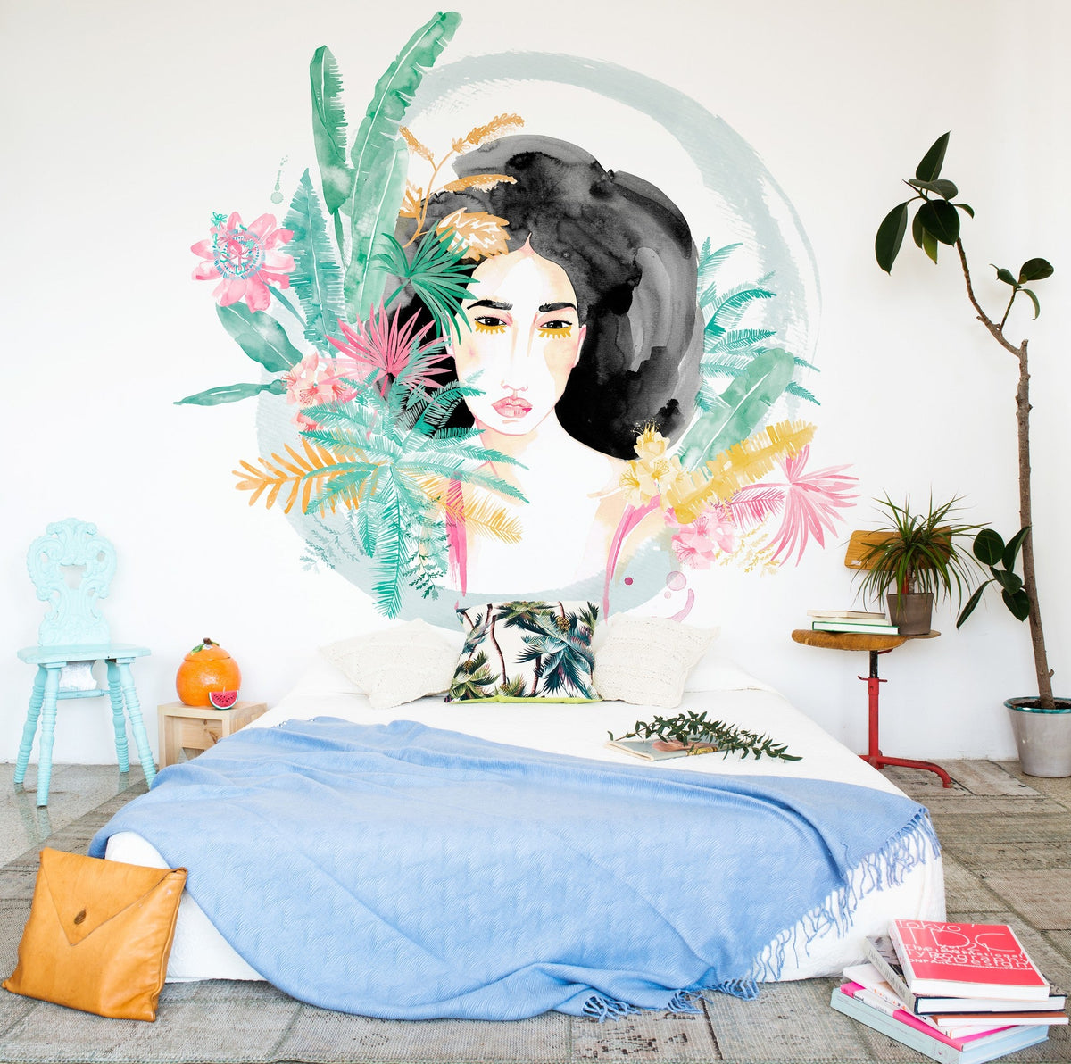 4800075 Carmen (279 × 270 cm) Lara Costafreda Mural by Coordonné