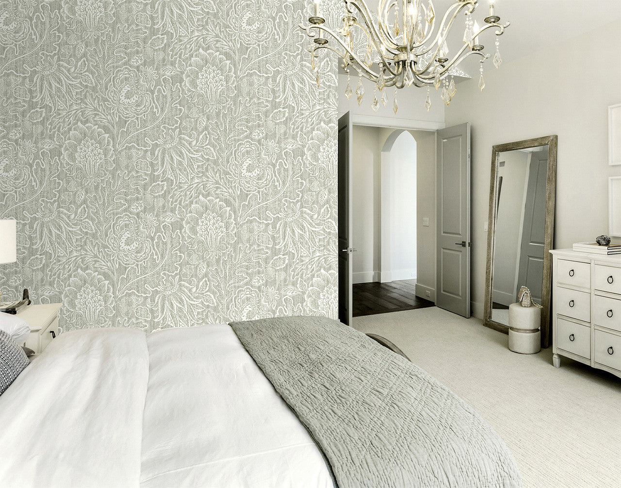 4810 Giovanna Trail Grey Wallpaper by Belgravia