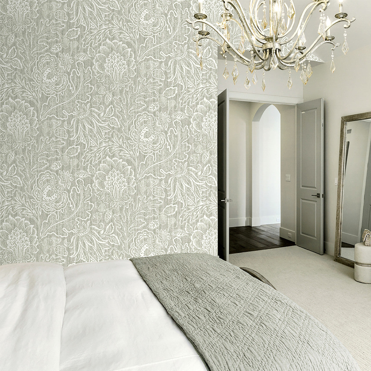 4810 Giovanna Trail Grey Wallpaper by Belgravia
