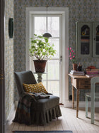 4811 Sippor Yellow and Grey Wallpaper by Boråstapeter