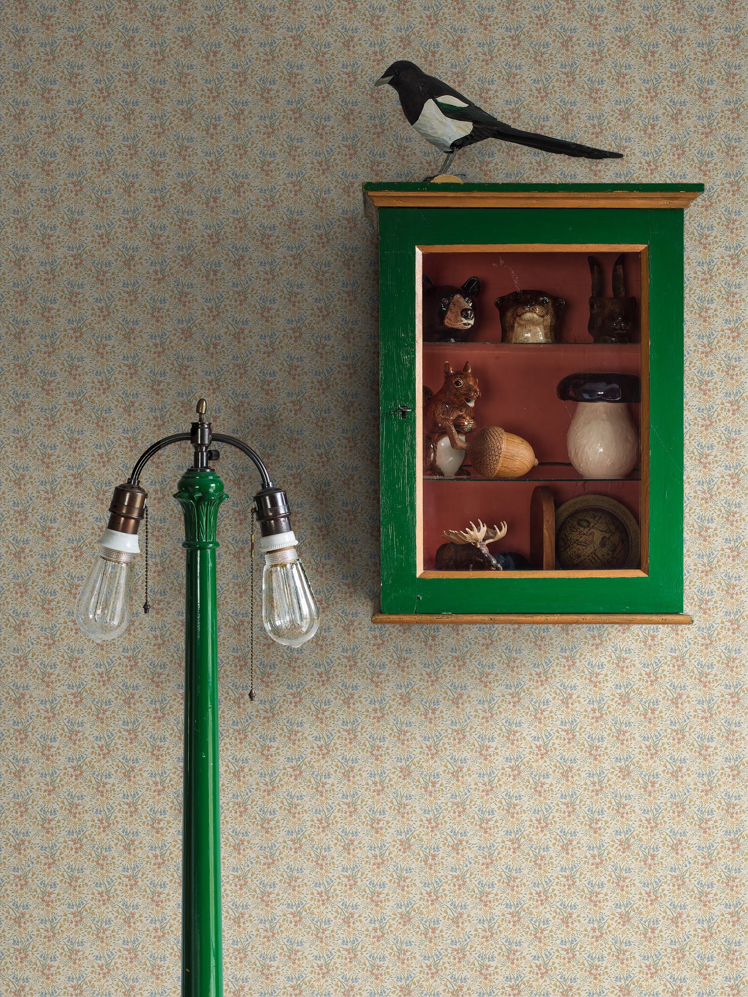 4815 Bella Beige and Multi Wallpaper by Boråstapeter