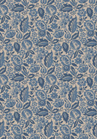4817 Elise Blue and Beige Wallpaper by Boråstapeter