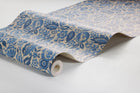 4817 Elise Blue and Beige Wallpaper by Boråstapeter