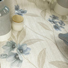 4817 Giovanna Floral Cream Blue Wallpaper by Belgravia