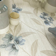 4817 Giovanna Floral Cream Blue Wallpaper by Belgravia