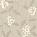 4818 Giovanna Floral Cream Beige Wallpaper by Belgravia