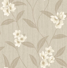 4818 Giovanna Floral Cream Beige Wallpaper by Belgravia