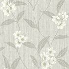 4819 Giovanna Floral Cream Grey Wallpaper by Belgravia