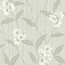 4819 Giovanna Floral Cream Grey Wallpaper by Belgravia