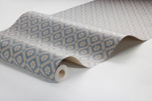 4820 Love Blue and Beige Wallpaper by Boråstapeter