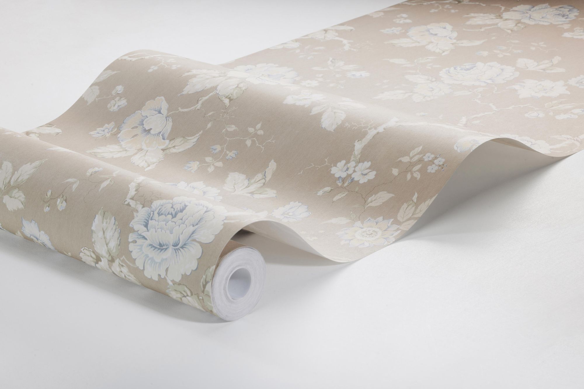 4828 Rosenträd Beige Wallpaper by Boråstapeter