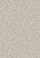 4829 Vintergröna Green and Beige Wallpaper by Boråstapeter