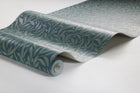4830 Vintergröna Blue and Green Wallpaper by Boråstapeter