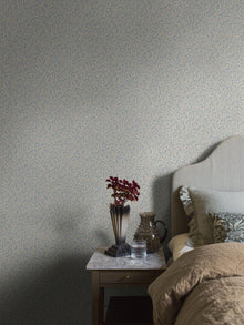 4831 Vintergröna Blue and Beige Wallpaper by Boråstapeter