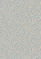 4831 Vintergröna Blue and Beige Wallpaper by Boråstapeter
