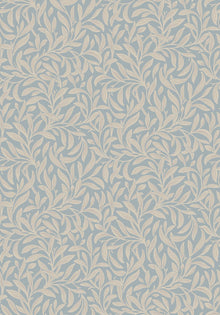 4831 Vintergröna Blue and Beige Wallpaper by Boråstapeter