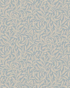 4831 Vintergröna Blue and Beige Wallpaper by Boråstapeter