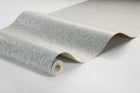 4831 Vintergröna Blue and Beige Wallpaper by Boråstapeter