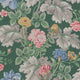 Carnation Garden Green and Multi New Heritage Wallpaper by Boråstapeter