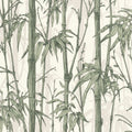 Florentine III Bamboo Green Wallpaper by Rasch