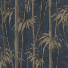 484892 Florentine II Blue Bamboo Wallpaper by Rasch