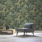 485271 Florentine II Jungle Leaves Wallpaper by Rasch