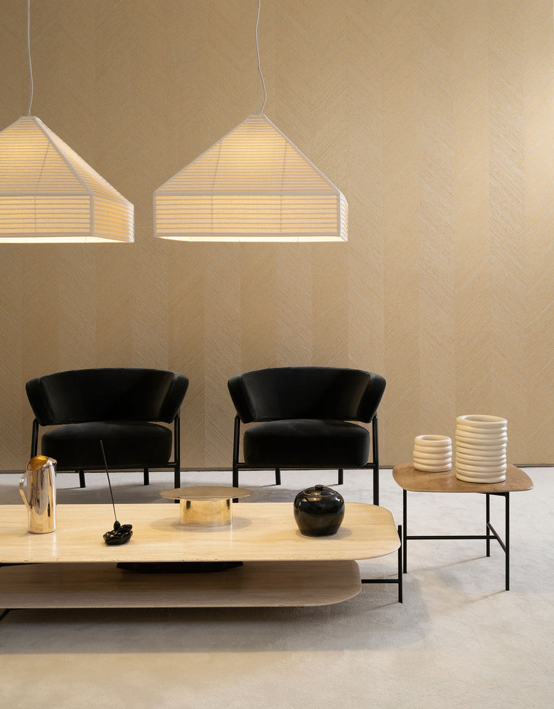 48602 Kinisi Copper Zephyr Wallpaper by Arte