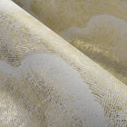48630 Nefeli White Gold Zephyr Wallpaper by Arte