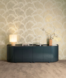 48630 Nefeli White Gold Zephyr Wallpaper by Arte