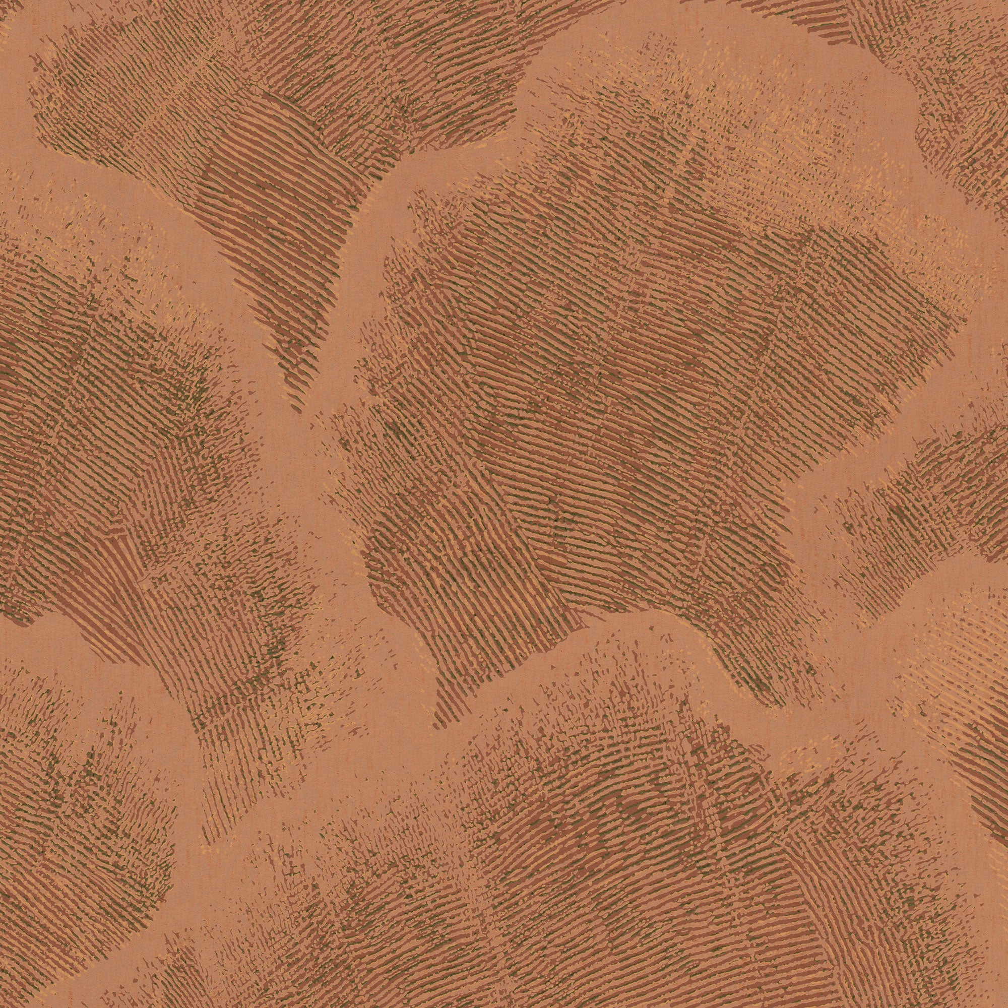 48632 Nefeli Terra Gold Zephyr Wallpaper by Arte