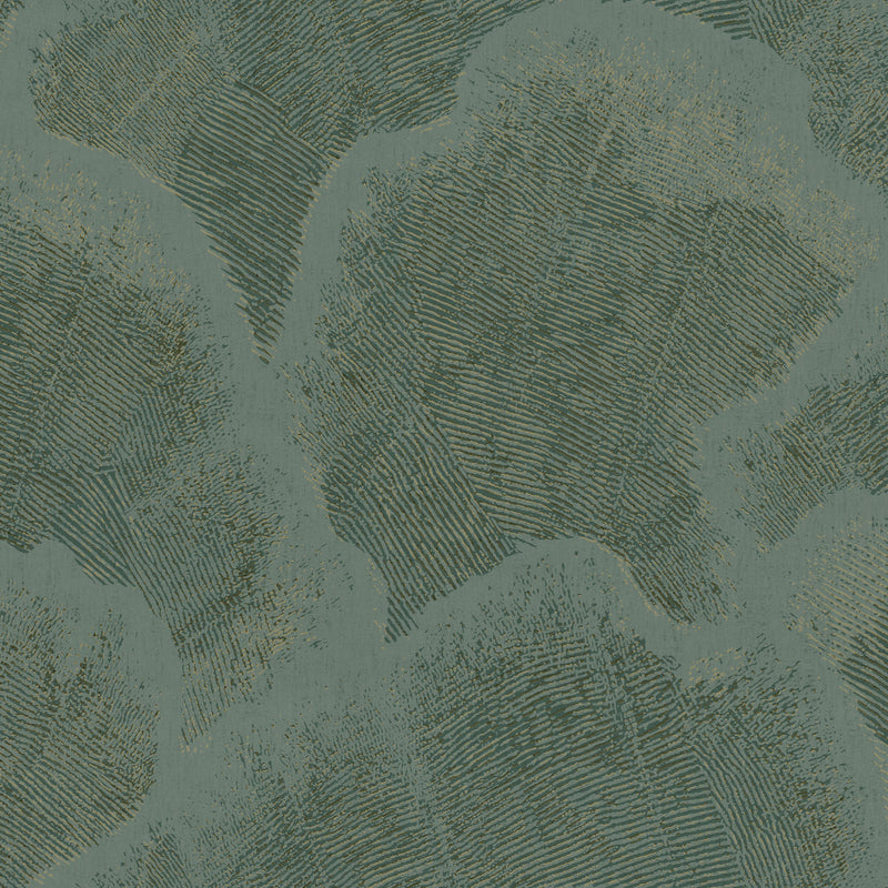 48635 Nefeli Jade Gold Zephyr Wallpaper by Arte