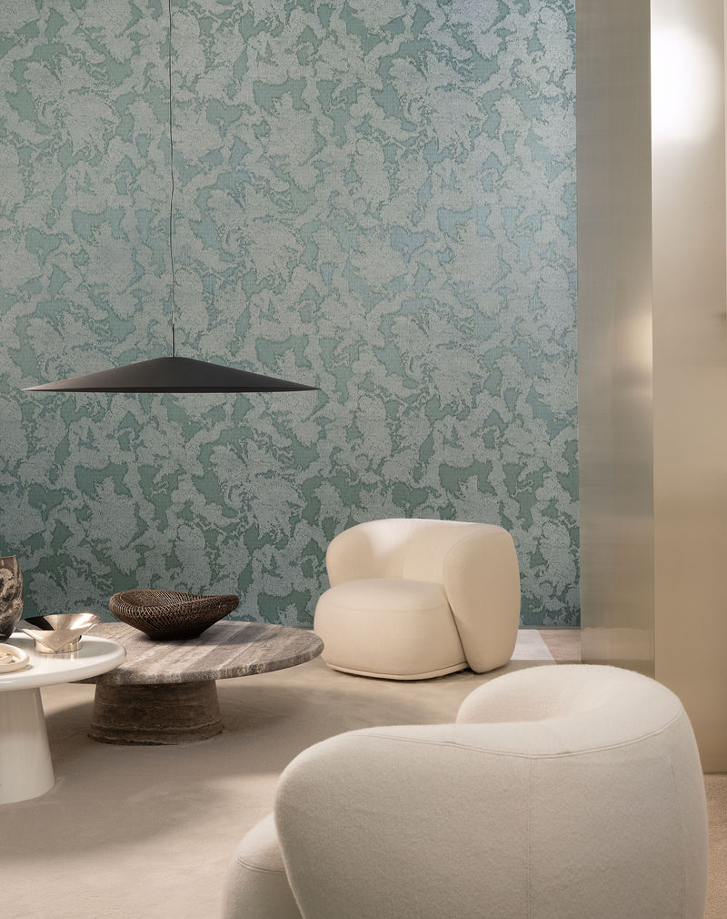 48642 Avra Soft Eucalyptus Zephyr Wallpaper by Arte