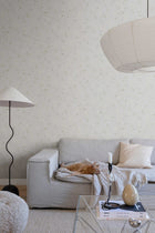 490-16 Light Blue Sanna Tidlösa Wallpaper by Sandberg