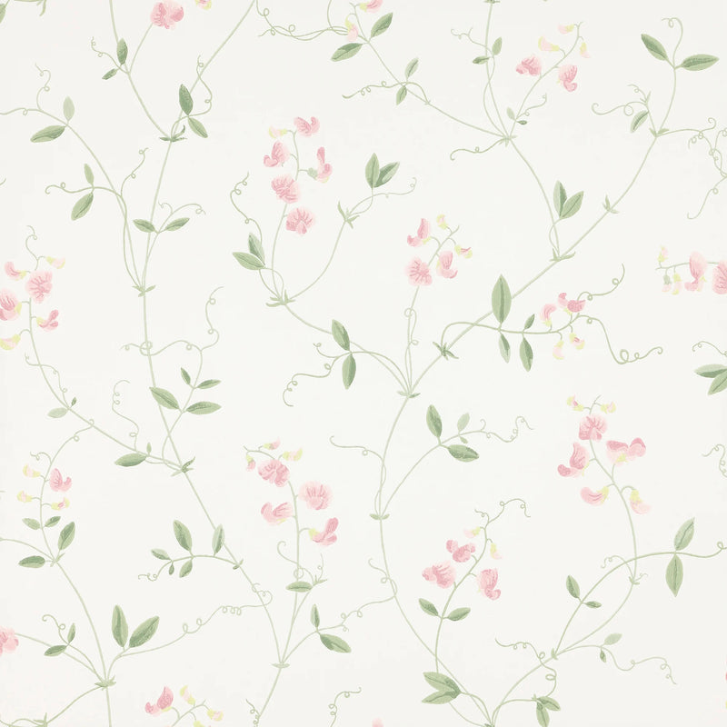 490-24 Light Pink Sanna Tidlösa Wallpaper by Sandberg