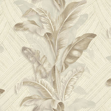 49300 Palma Stratum Cream Wallpaper By Galerie